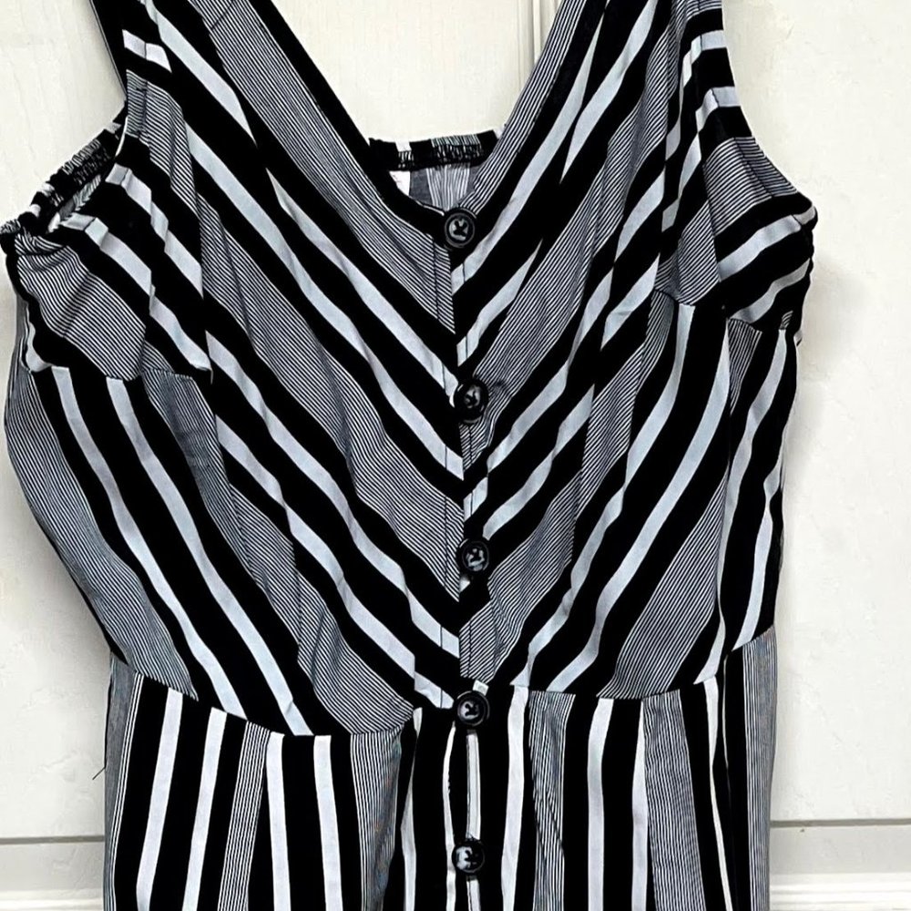 Striped Sun Dress size Small